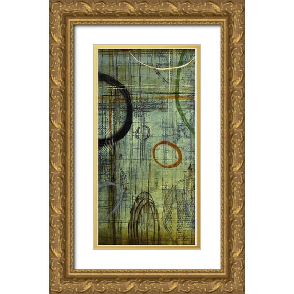 Holsinger, Joel 9x14 Gold Ornate Wood Framed with Double Matting Museum Art Print Titled - Mutual Connection 2