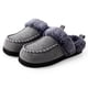 thumbnail image 2 of Caseras Difusas Slip On House Shoes Men Faux Fur Collar para Otoño Invierno, 2 of 8