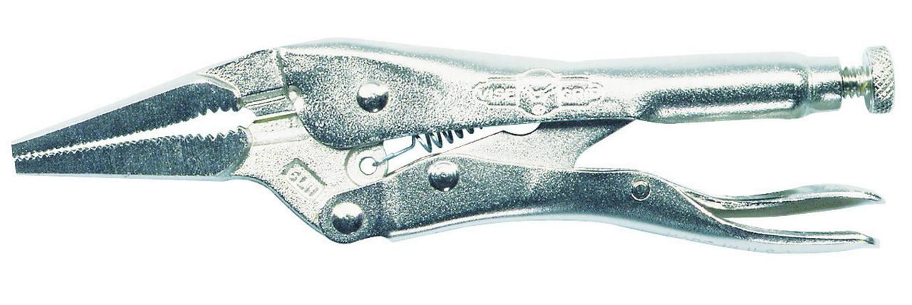 IRWIN Tools VISE-GRIP Locking Pliers 4-Inch Original 1602L3 Long Nose 