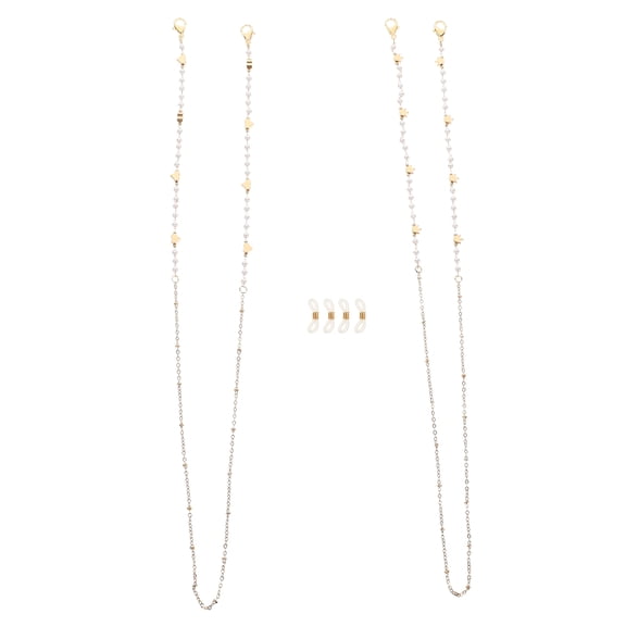 Glasses ChainChain Women Necklace Eyeglass Eye Holder Glass Holders Around Neck String Eyeglasseswomen