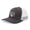 Grey/White, variant on Wisconsin WIS Hat for Men and Women - Snapback Trucker Baseball Cap (Black Flatbill)