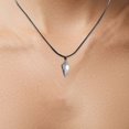 thumbnail image 3 of 1 Pair of Magnetic Heart Charm Necklace Family Friends Couples Neck Jewelry Gifts, 3 of 3