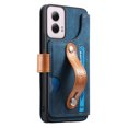 thumbnail image 3 of for Moto G Power 5G 2024 Wallet Case with Card Slots & Cash Slot【RFID Blocking】, With Wrist Kickstand,Flip Folio Book PU Leather  Shockproof Anti-fall Rugged Phone case Cover For Women Men,Blue, 3 of 12