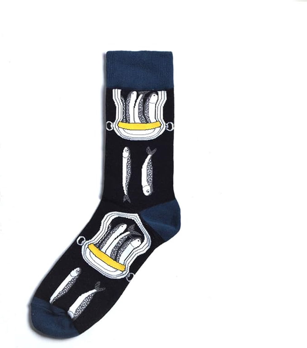 Funky Jazzy Dress Crew Socks For Both Men and Women 4 Pack