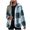 Green womens coat, variant on Usmixi Winter Womens Plaid Coat Fuzzy Fleece Jacket for Women Fashion Button Down Lapel Loose Shirts Coat Long Sleeve Pocket Cozy Plush Shacket Outwear 2023 Plaid Coat