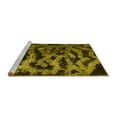 thumbnail image 2 of Ahgly Company Machine Washable Indoor Rectangle Persian Yellow Bohemian Area Rugs, 5' x 8', 2 of 4