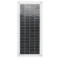 thumbnail image 1 of Solar Cell Panel Charger Board, Stable Reliable 20W 18V Solar Panel  Performance  for Car Boat Mobile Phone, 1 of 7