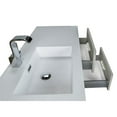 thumbnail image 5 of Cutler Kitchen and Bath Beachwood 42" Wood Wall Mount Bathroom Vanity in Gray, 5 of 5