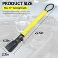 thumbnail image 3 of Verrou de Volant de Voiture, Acier Inoxydable, 3 of 4