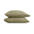 thumbnail image 4 of Super Soft Pillowcase 2-Pack Set Sage Green for King Bedding by Comfort Canopy, 4 of 13
