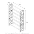 thumbnail image 2 of Furinno WS17044 Porte-chaussures Wayar à 6 Rangs, 2 of 3