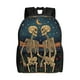 thumbnail image 1 of Fotbe Romantic Skeletons Under Moon Mochila de Viaje para Laptop, Mochila Ejecutiva Delgada y Resistente 15.6", 1 of 8