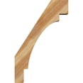 thumbnail image 3 of 6"W x 22"D x 34"H Merced Rough Sawn Knee Brace, Western Red Cedar, 3 of 4