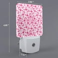 thumbnail image 2 of Balery Breast Cancer Ribbons Awareness Luz Nocturna LED con Sensor Automático, Enchufe con Sensor Crepuscular, Luz Suave de 0.5W para Dormitorio, Pasillo, Baño-US, 2 of 7