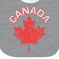 thumbnail image 4 of Inktastic Canada Maple Leaf Boys or Girls Baby Bib, 4 of 4