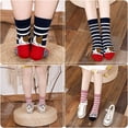 thumbnail image 6 of AMITOFO Cat Socks Womens Cute Animal Ankle Socks Novelty Funny Crew Sock Ladie Girls Soft Cotton Quarter Socks, 5 Pairs, 6 of 7