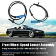 thumbnail image 2 of Unique Bargains 4pcs Car Front Rear Left Right Side ABS Wheel Speed Sensor No.34526764859 for BMW 325xi Base, 2 of 6