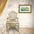 thumbnail image 3 of Wang, Melissa 14x9 Gold Ornate Wood Framed with Double Matting Museum Art Print Titled - Vibrant Tuscan Landscape II, 3 of 4