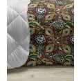 thumbnail image 3 of Abstract Down Alternative Comforter, Geometric Trippy Forms in Funky Tones Digital Puzzle Game Style Urban Illustration, Microfiber Quilt for All Season, 5 Sizes, Multicolor, by Ambesonne, 3 of 3