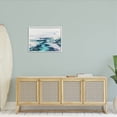 thumbnail image 2 of Abstract Water Ocean Composition Abstract Graphic Art White Framed Art Print Wall Art, 2 of 7