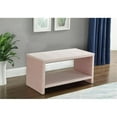 thumbnail image 2 of Pemberly Row Contemporary Upholstered Pink Velvet Nightstand, 2 of 4