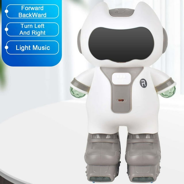 Jeux de Jouets pour Enfants, Décorations de Noël, Jouets pour Bébé en Liquidation, Jouets Gag Originaux, Robot Dansant Rotation Intelligente à 360 Degrés Jouets Multifonctions pour Enfants avec Lumières et Musique Cadeaux Poupée