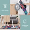 thumbnail image 6 of Purple Pioneer Flower and Paisley Pattern Kitchen Rugs Sets Of 3,Kitchen Runner Rugs Non Skid Washable,Decorative Kitchen Floor Mats for Kitchen,Sink,Laundry,17"x30"+ 17"x47" + 17"x59", 6 of 6