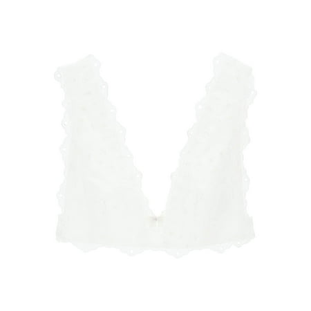 

Raquel Diniz Mika Broderie Anglaise Bralette Top