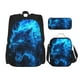 thumbnail image 1 of Disketp Wolf Mochila Estampada de Gran Capacidad con Lonchera y Estuche, Set de 3 Piezas para Estudiantes, 1 of 7