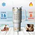 thumbnail image 4 of 90th Birthday Tumbler with Handle & Straw, 40 Oz Stainless Steel 90th Birthday Gifts Cup, Happy 90th Birthday Gifts for Women, 90 Year Old Birthday Gifts for Women, Best Gifts for 90 Year Old Woman, 4 of 6