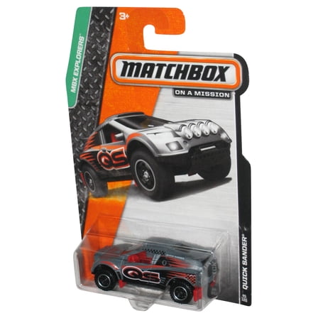 Matchbox MBX Explorers (2013) Gray Quick Sander Toy Car 45/120