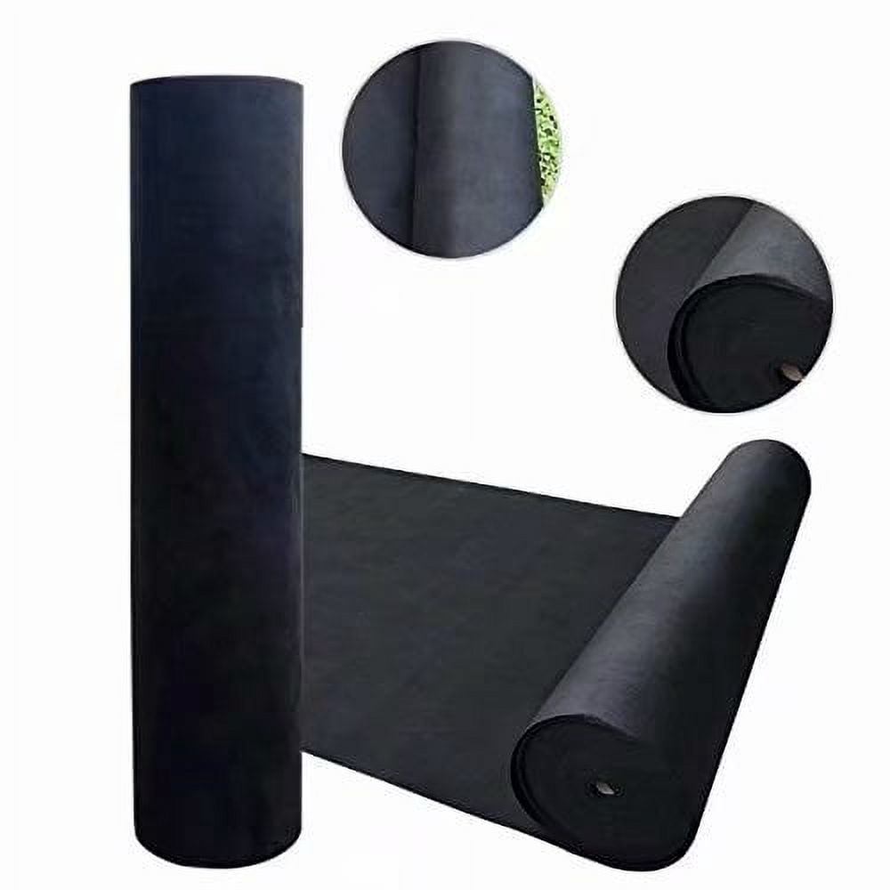 Agfabric Landscape 3x50ft Bio-Weed Barrier Biodegradable Nonwoven Fabric for Raised Bed,Organic Gardening,Garden Mat,UV stabilized and Plastic Mulch Weed Block