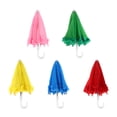 thumbnail image 4 of 5 miniparaguas de encaje para niños, juguetes para pintar, regalo, accesorios decorativos colgantes (color aleatorio), 4 of 6