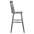 thumbnail image 5 of SAFAVIEH Providence Solid Spindle Back Bar Stool with Footrest, Grey, 5 of 13