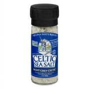 Celtic Sea Salt Light Grey Coarse Sea Salt, 3 Oz Grinder