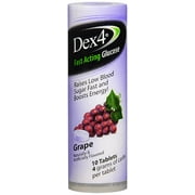 Dex4 Glucose Tablets Grape - 6 pks of 10