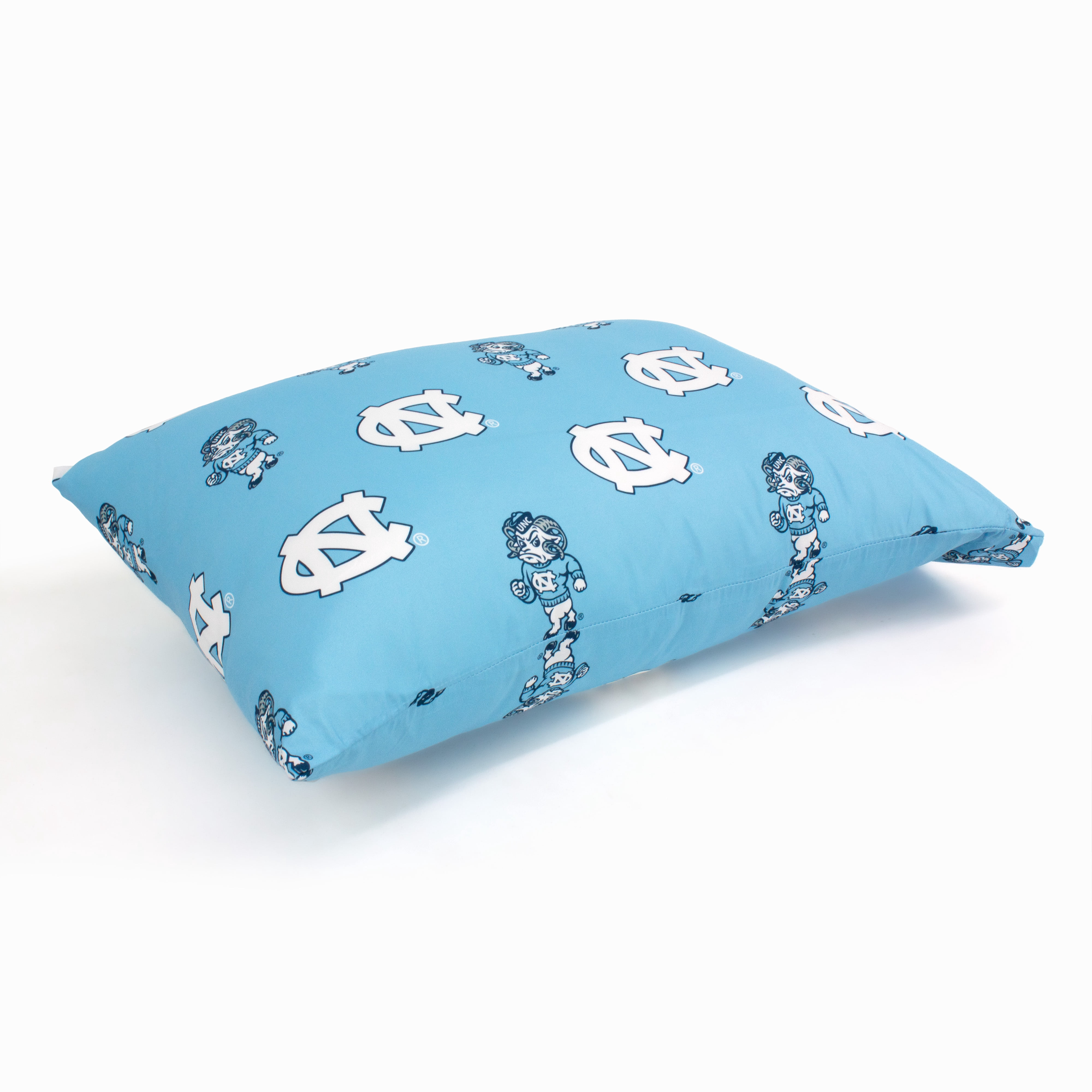 North Carolina Tar Heels Pillowcase Pair, Standard, 20" x 30" (2 Standard Pillowcases)