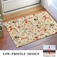 thumbnail image 3 of Colorful Mushroom Assortment Beige Pattern Door Rugs,Washable Non Slip Door Mats Indoor,Decorative Door Mats,Entry Mat Indoor for Entrance,Bedroom,Kitchen,Bathroom,16"x24", 3 of 6