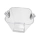 thumbnail image 3 of Contenedores de almacenamiento Enfriador Transparente Gran capacidad con asa Contenedor de almacenamiento Contenedor enfriador impermeable, 3 of 9