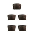 thumbnail image 1 of Guardoinrt Expandable Purse Organiser For Traveling And Daily Stylish Cloth Expandable Purse Organiser With Zip Closure coffee 5Set, 1 of 6