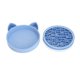 thumbnail image 2 of Makeup Brush Cleaner Multipurpose Cute Cat Head 2 in 1 Design Portable Flexible Silicone Makeup Brush Cleaning Mat Blue, 2 of 4