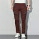 thumbnail image 1 of Pantalones largos para hombre, de color liso, de seda helada, elásticos, con cordón, informales, deportivos, para hombre, 1 of 6