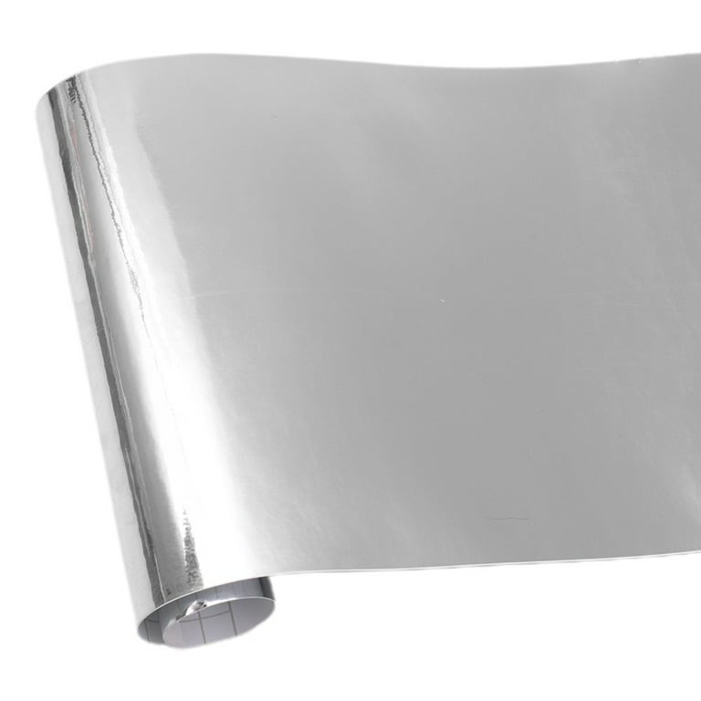 Chrome Mirror Vinyl Wrap Car Sticker Decal UV Protected Self-stick