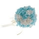 thumbnail image 4 of Ramo de Flores de Imitación Forma de Decoración de para de azul perfecl Ramo nupcial de la boda, 4 of 8