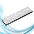 thumbnail image 3 of Miangastore 7 in 1 Stainless Steel Rivet Four Button Mounting Base Rivet Setter Tool for Installing Rivet (Silver), 3 of 8