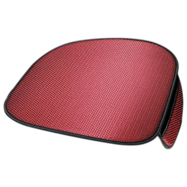 Accesorios para autos, Accesorios para automóviles, Cojín universal para asiento de coche de seda helada, Cojín fresco de verano, Funda de asiento, Funda de asiento de red, Cojín rojo para asiento, Co