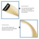thumbnail image 3 of NUOLUX 10Ud Extensiones De Con Clip Beige Para Cambio Fácil De Peinado En Casa, 3 of 8