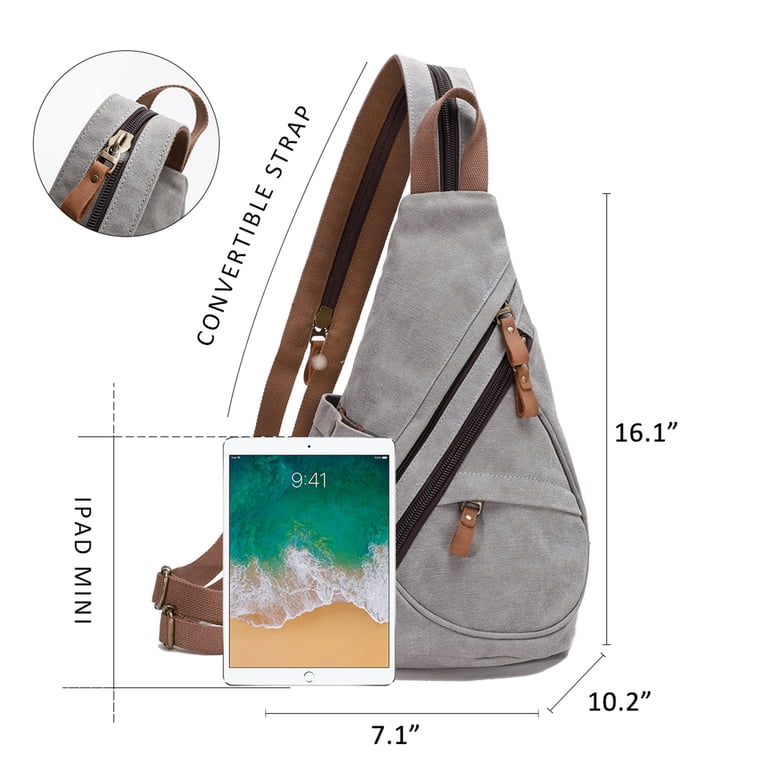 convertible mini backpack purse sling messenger shoulder bag Xsecnua Small Crossbody for Women, Cross Body Bag Sling Backpack for Travel Hiking Daypack : Clothing, Shoes & Jewelry in USB charging port esunarty Small Leather Convertible Backpack