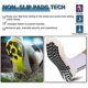 thumbnail image 3 of 2 Pairs Non Slip Sport Soccer Socks Anti Slip Football Grip Socks Unisex Athletic Sports Socks With Rubber, 3 of 5
