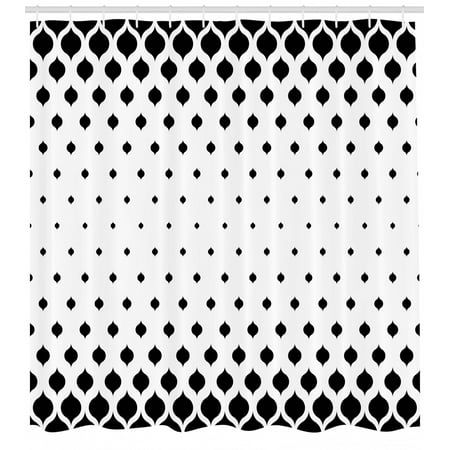 Damask Shower Curtain Classical Antique Victorian Inspired Shapes